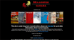 Desktop Screenshot of dragonfish.ca